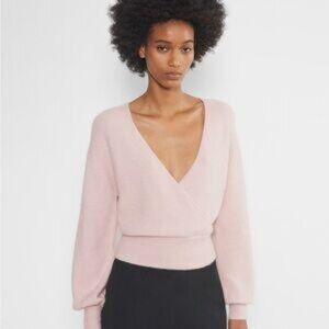 Wilfred SoftSpoke™ Dear Sweater Relaxed V-neck wrap sweater